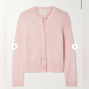 DOEN FREYA CASHMERE CARDIGAN Medium in Rosewater NWT